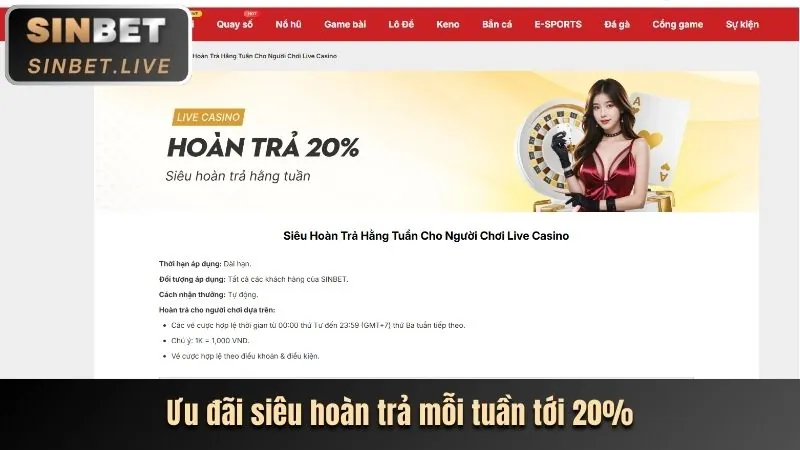Thưởng chào mừng Topzo Online